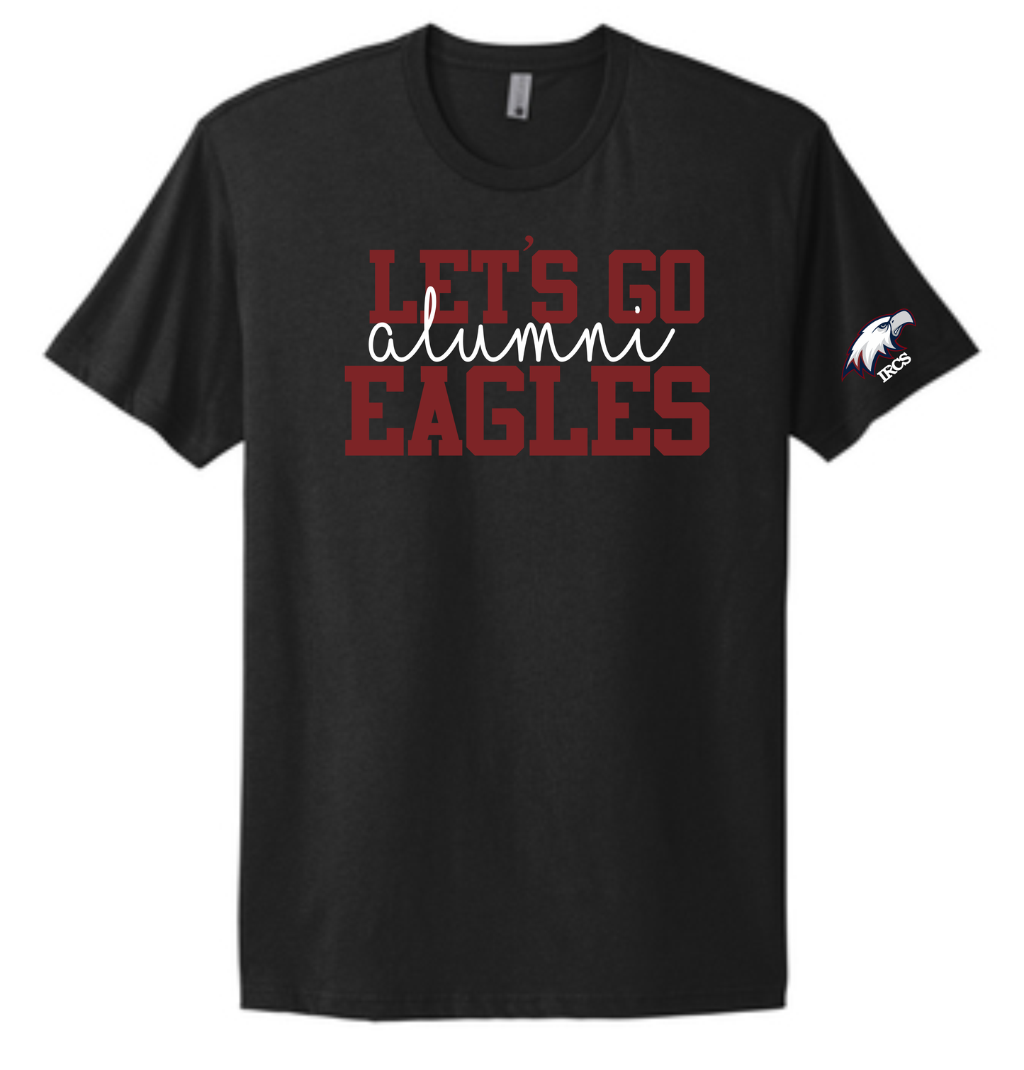 IRCS Alumni T-shirt - Let's Go Eagles