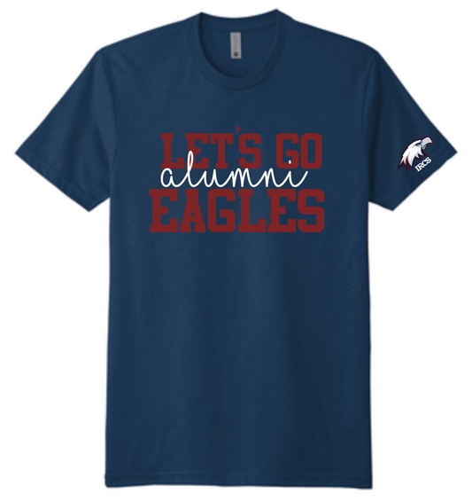 IRCS Alumni T-shirt - Let's Go Eagles