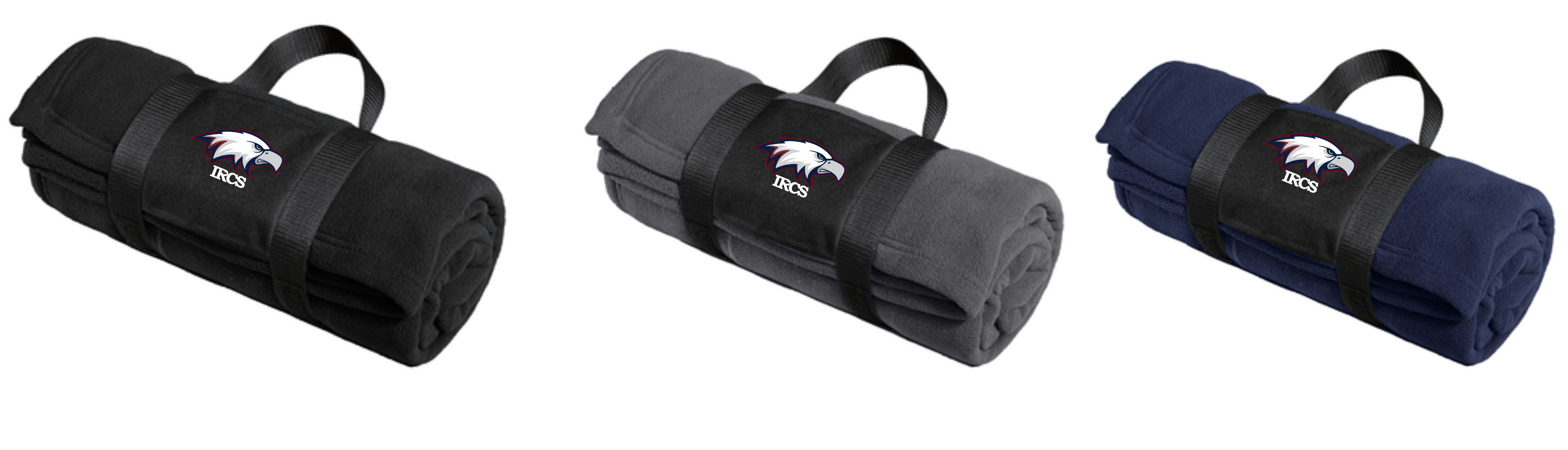 IRCS BP20 Port Authority® Fleece Blanket with Carrying Strap IRCS Store