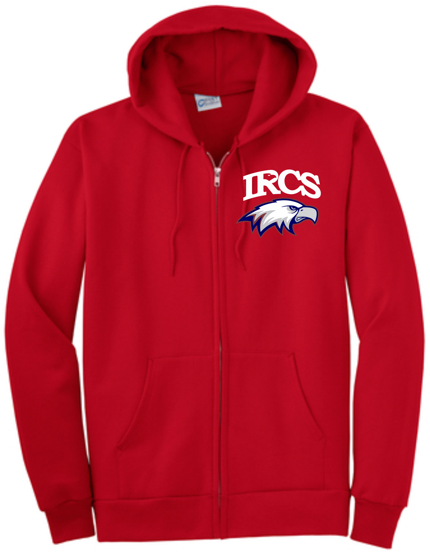PC90ZH Port & Company® Essential Fleece Full-Zip Hooded Sweatshirt