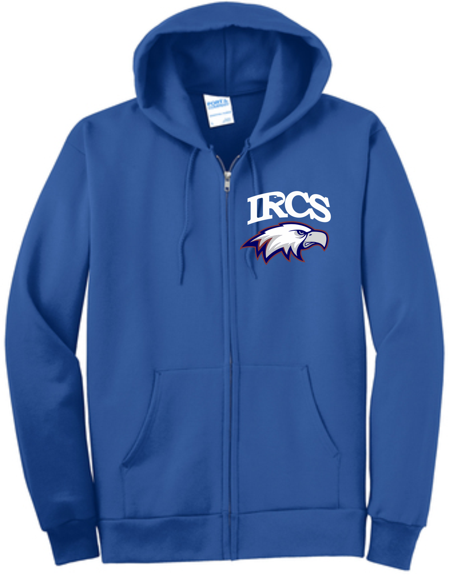 PC90ZH Port & Company® Essential Fleece Full-Zip Hooded Sweatshirt